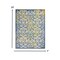 Homeroots 7 x 10 ft. Ivory & Blue Indoor & Outdoor Area Rug 385022 - alternate 3